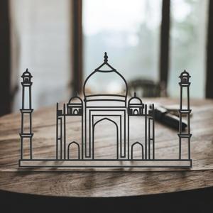 Taj Mahal Line Art - Desktop Line Art