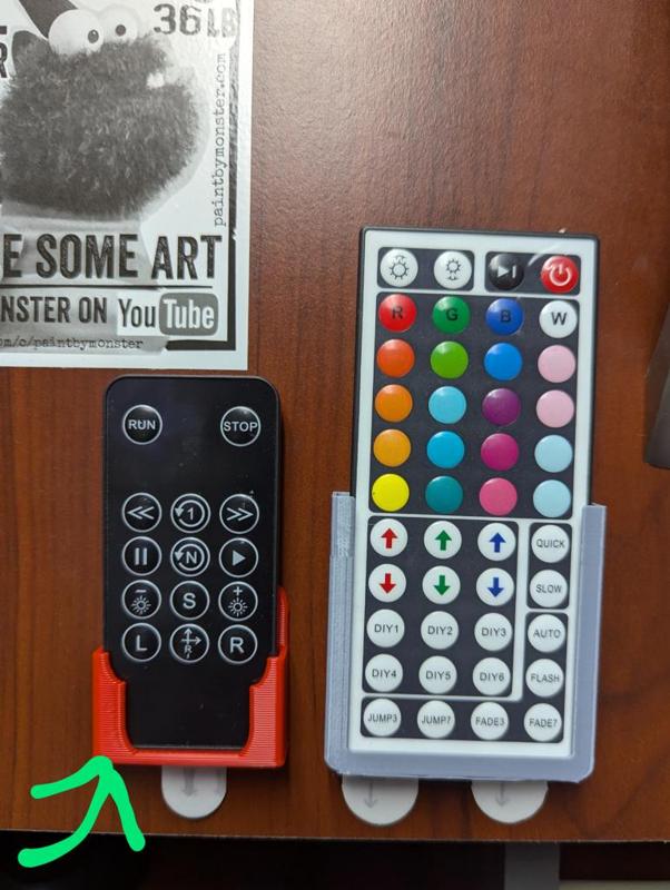 3D Hologram Fan Remote Holder