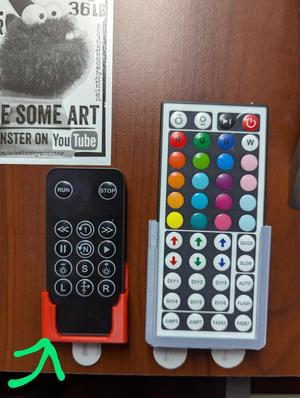 3D Hologram Fan Remote Holder