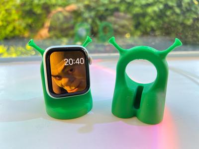 Shrek Apple Watch Charging Stand