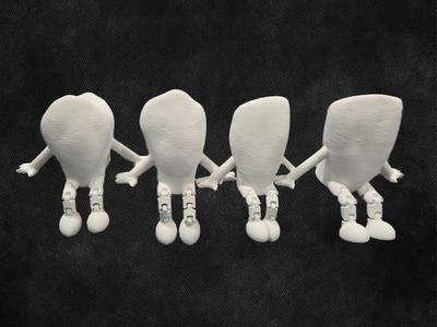Toothie Buddies - Central lateral canine bicuspid