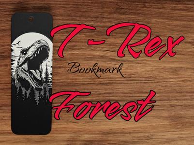 T-Rex Forest -Bookmark