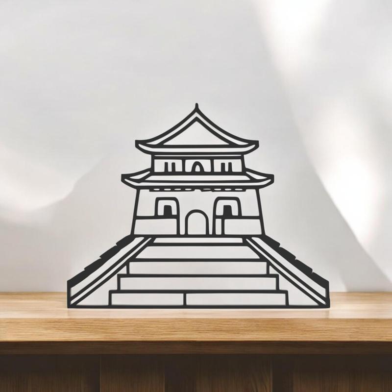 Great Wall Of China Line Art - Desktop Line Art