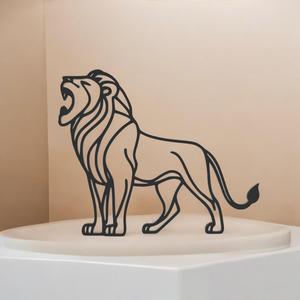 Lion Line Art - Desktop Line Art