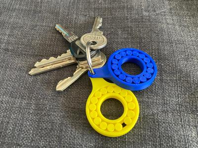 Keychain Ball Bearing Spinner