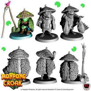 Asian Frog Fisherman (pre-supported
