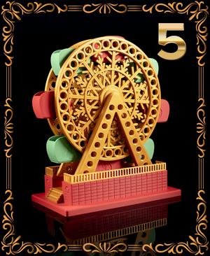 Christmas Ferris Wheel - Christmas Day 5 - No Supports, No AMS