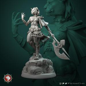 Auria tabaxi female 75mm and 32mm pre-supported