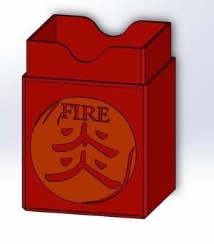Fire deckbox yugioh