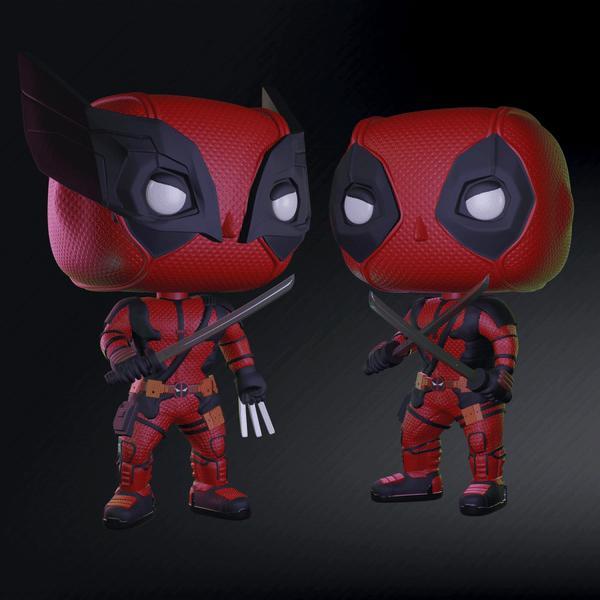 Funko Pop WolverinePool And Deadpool Bundle / Deadpool && Wolverine