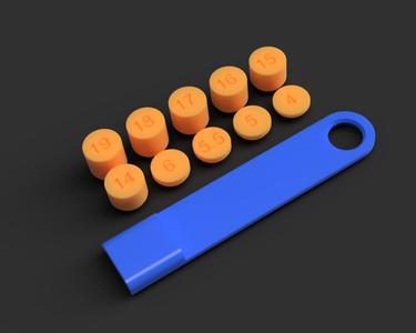 RC Car Ride Height Gauge
