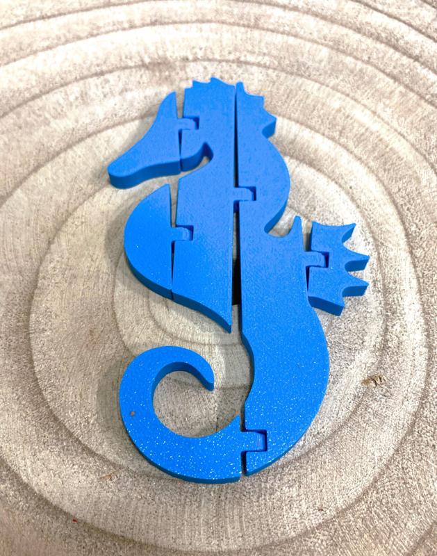 Articulated Sea Horse / Caballo de mar articulado