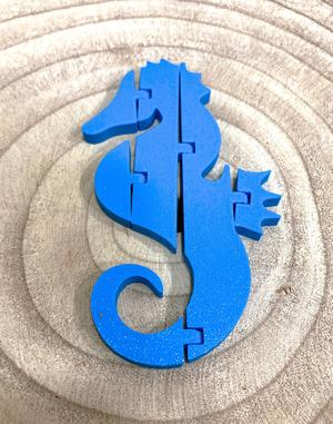 Articulated Sea Horse / Caballo de mar articulado