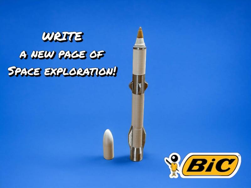 New Glenn pen (Blue Origin)_ROCKET PEN COLLECTION