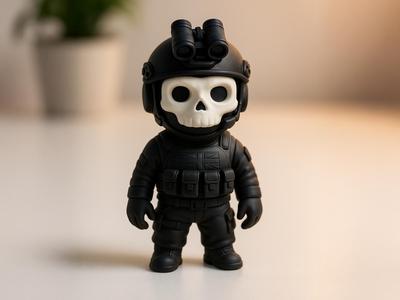 Ghost  – Gamer Mini Figure