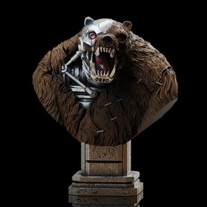 Barghest Bust (Pre-Supported)