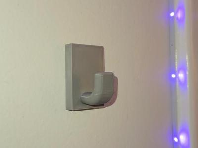 Wall-Mounted Hook for Jackets, Robes, and More