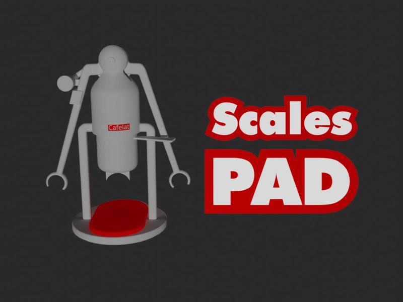 Cafelat Robot Scales Pad