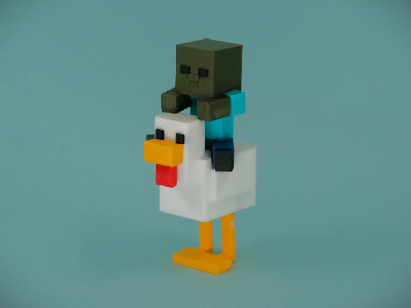 Minecraft - Chicken Jockey