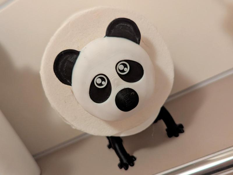 Panda Toilet Paper Holder