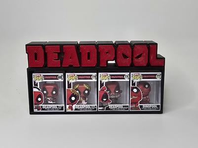 Deadpool Bitty Pop display