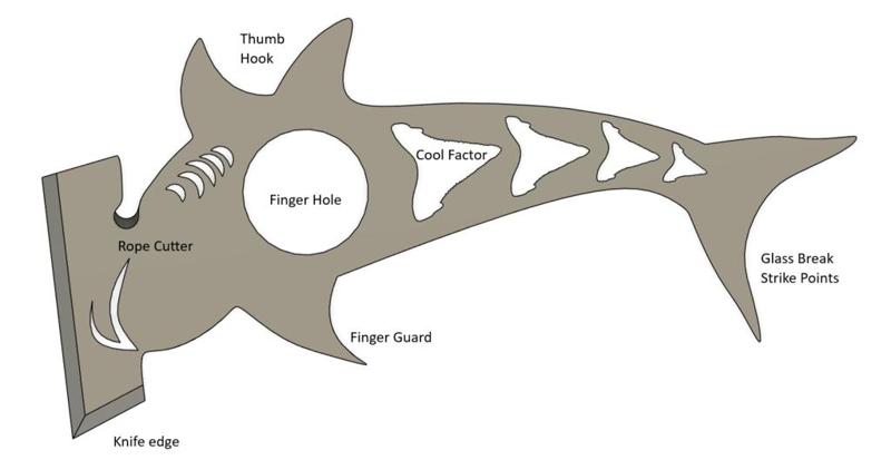 Shark Dive Knife