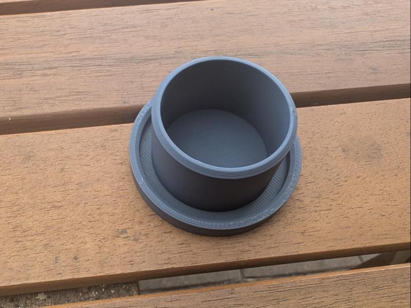 Cover cap, mirror holder truck