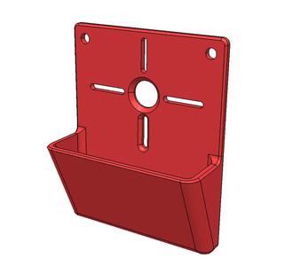 Drill dust collector catcher