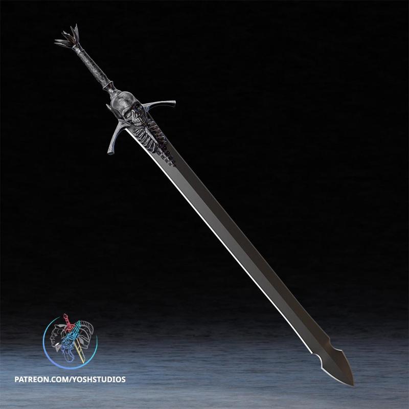 Rebellion Sword 3D Printer File STL