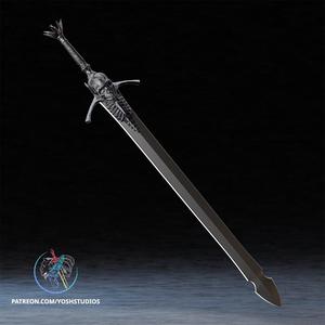 Rebellion Sword 3D Printer File STL