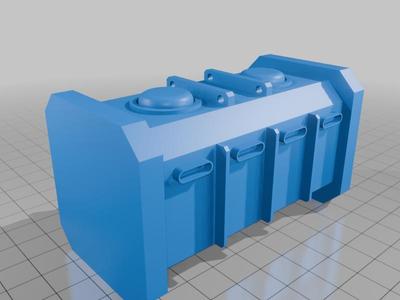 War games gothic container - terrain 