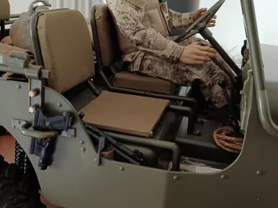 LOWERED SEAT JEEP Willys ROC HOBBY 1:6 RC