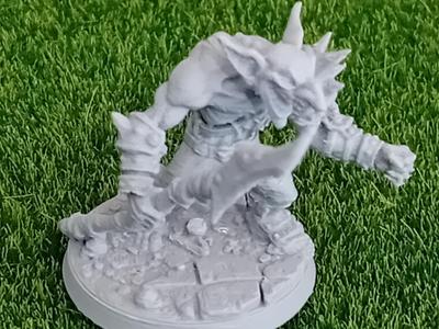 Dnd goblin with spear-d&d goblin/orc with spear 