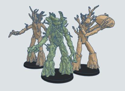 Treebeard and Tree Ents 10mm Scale