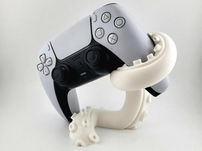 ps5 controller stand tentacle kraken vertical