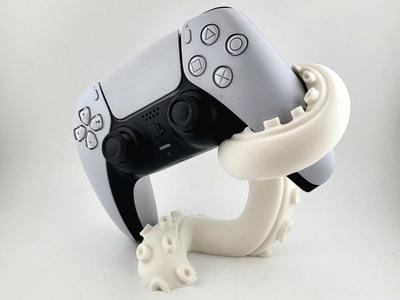 ps5 controller stand tentacle kraken vertical