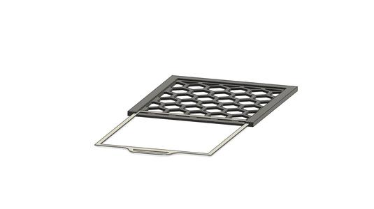 Fan cover with filter