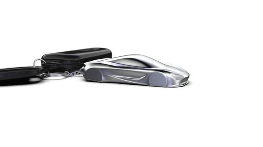McLaren 720s Speedform Automotive Sculpture Keychain 3D print file