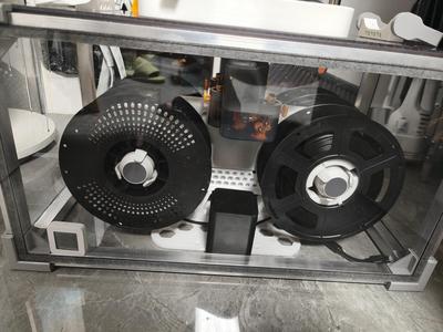 AMSLITE Enclosure Solution (Only one part needs to be printed, humidity stable at 15%)