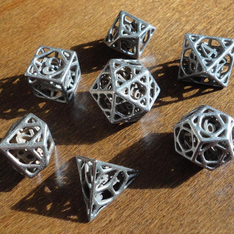 Cage Dice Set with Decader
