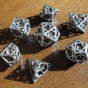 Cage Dice Set with Decader