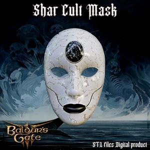 FANTASY SHAR MASK BALDURS GATE 3