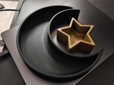 Moon + Star Dish / Container