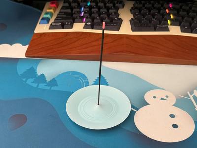 Disc Incense Ashtray