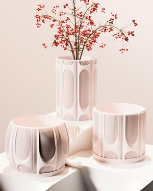 Planter and Vase collection | Vaultin Collection | Design no 58--60 | STL file