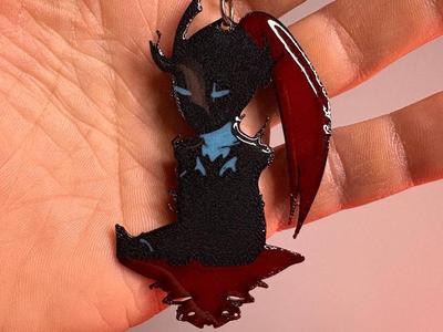 Solo Leveling Igris keychain