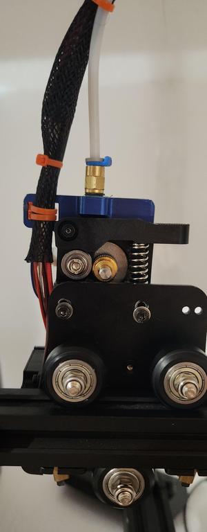 Ender3 Reverse Bowden Adapter with Cable Management