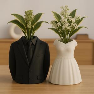 Bride AND Groom VASE