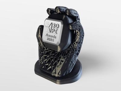 "In the Palm of Your Hand" Trophy for 3DPI Awards 2024