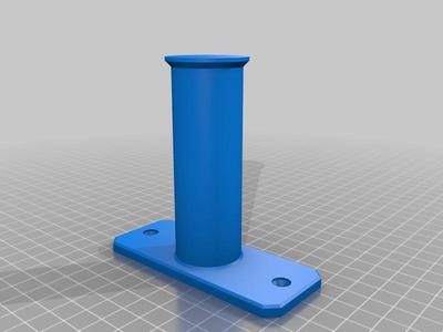 Spool wall mount
